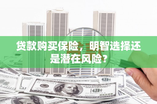 绥滨贷款购买保险，明智选择还是潜在风险？