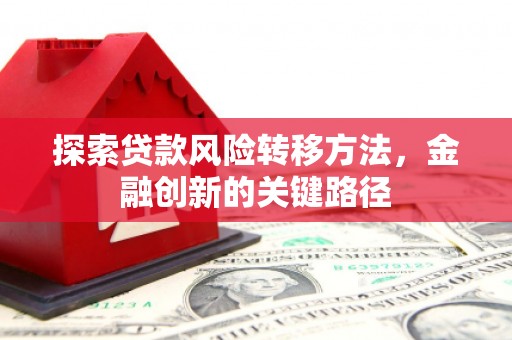 元长探索贷款风险转移方法，金融创新的关键路径