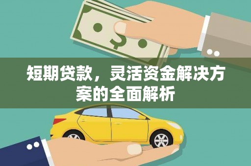 淡水短期贷款，灵活资金解决方案的全面解析