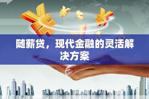 沙湾随薪贷，现代金融的灵活解决方案