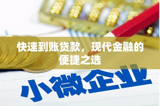 滨城快速到账贷款，现代金融的便捷之选