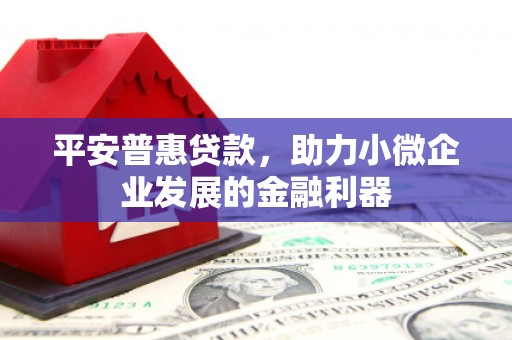 华安平安普惠贷款，助力小微企业发展的金融利器