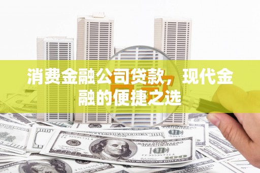 永修消费金融公司贷款，现代金融的便捷之选