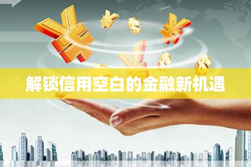 曾都解锁信用空白的金融新机遇