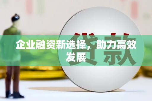 秦皇岛企业融资新选择，助力高效发展